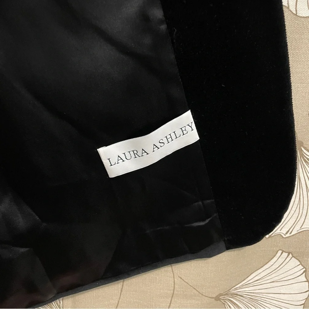 Laura Ashley Velvet Beaded Evening Jacket